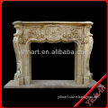 Stone High Quality Fireplace Mantel Sculpture Carving YL-B049